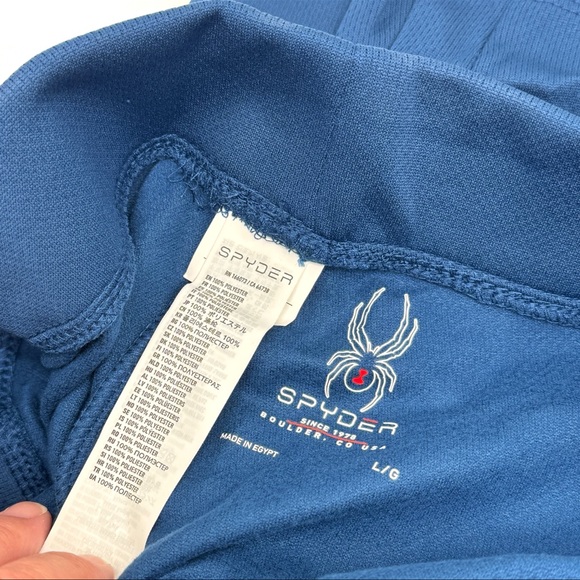 Spyder Women's Base Layer Leggings Blue Abyss Size Large - Picture 3 of 7